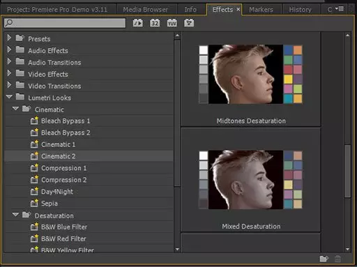 Videoeffekter i Adobe Premiere