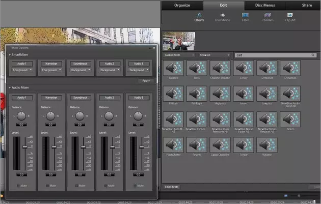 Adobe premýer-ministride ses effektleri