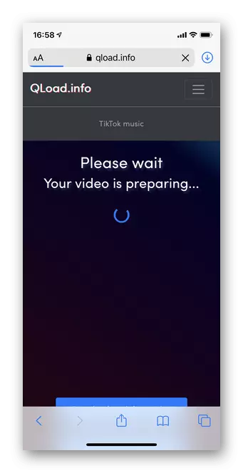 ველოდები ვიდეოს ჩამოტვირთვის ვიდეოს გადმოტვირთვის გარეშე Watermark მეშვეობით მომსახურების QoNad.Info