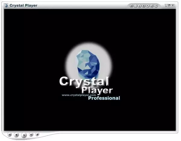 Main Menu i CrystalPlayer