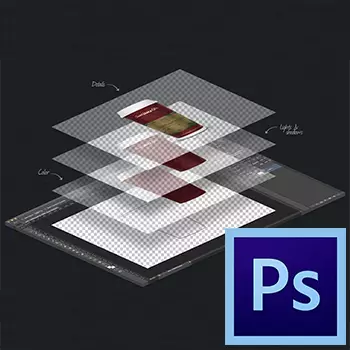 Magtrabaho sa Photoshop sa mga layer