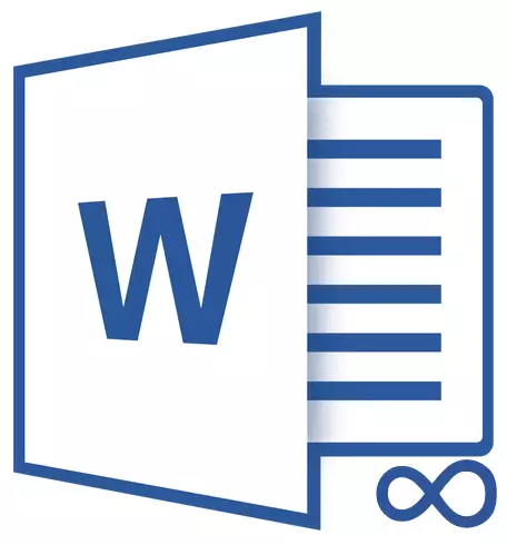 Infinity Sign in Word