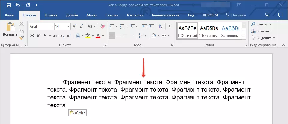 Place for Cell Table in Word