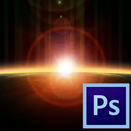 How to make a glare in photoshop