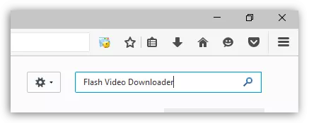 Flash Fideo Downloader ar gyfer Firefox