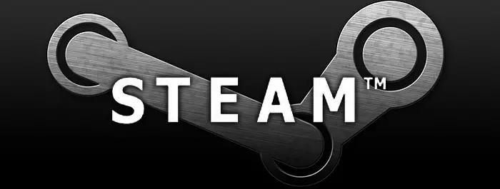 Berrinstalatu Steam logotipoa