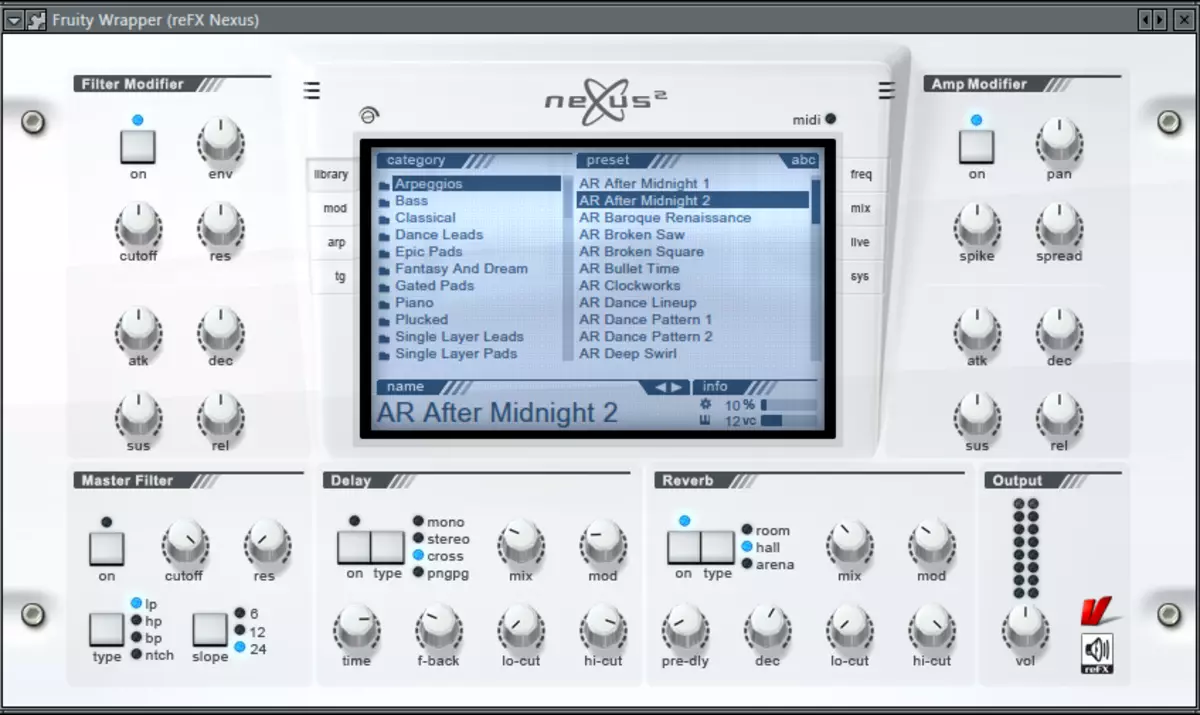 Nexus VST-kromaĵo por FL Studio