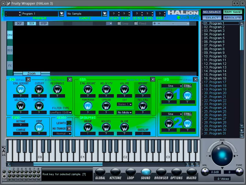 FL Studio için Halion 3 VST eklentisi
