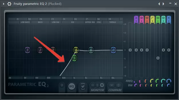 FL Studiodaki Frekans Aralığını Kırp