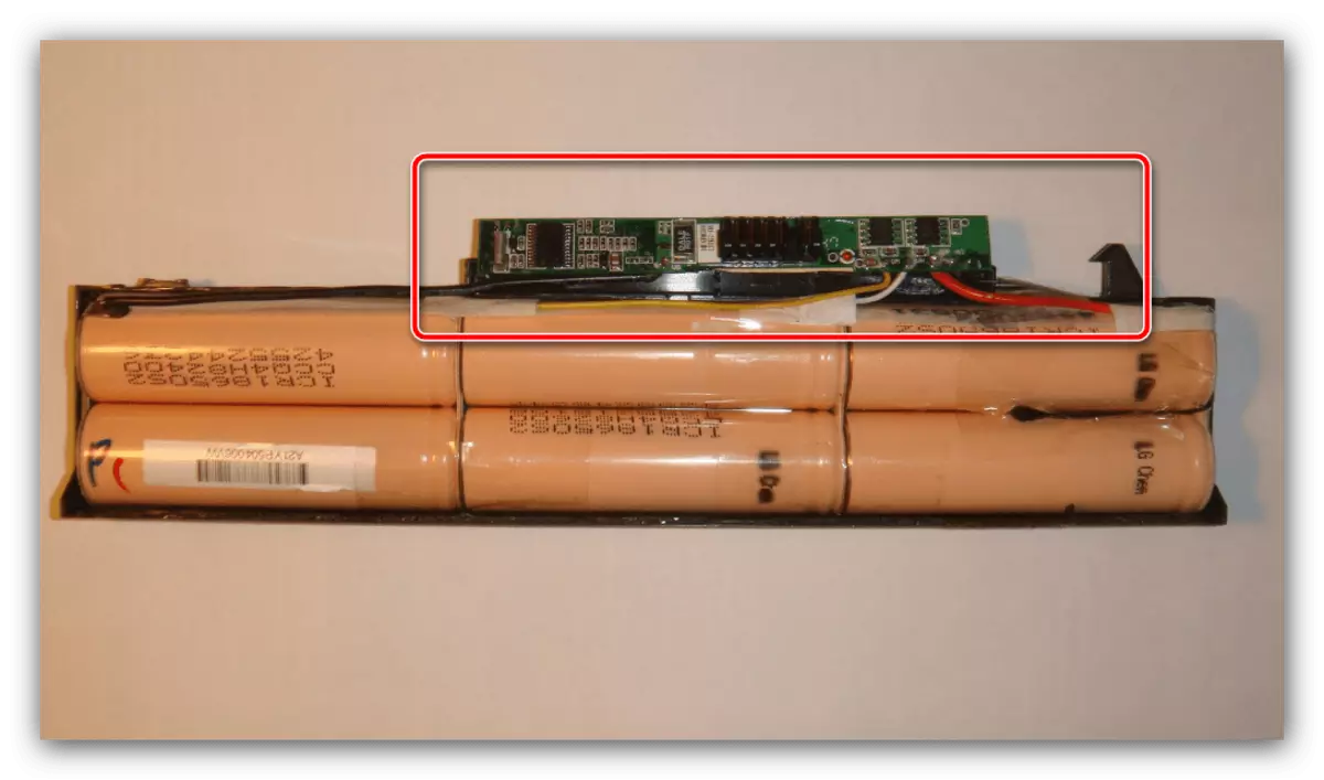 Kontroler baterije prijenosnog računala ako se prijenosno računalo napuni samo u stanju izvan države