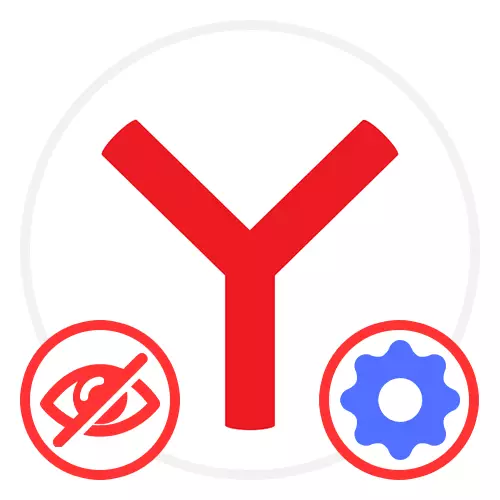 Verborge instellings Yandex Browser