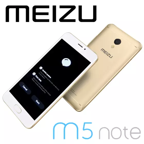 Meizu M5 შენიშვნა Firmware