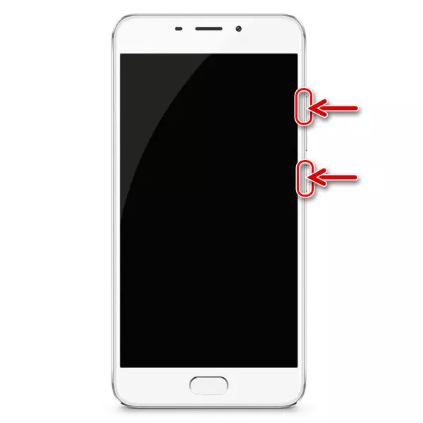 Meizu M5 Note Starting Recovery (Recovery Environment) in order to flash smartphone