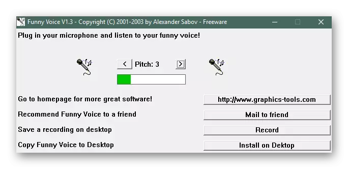 Anlaşmazlıktaki sesi değiştirmek için komik ses programını kullanma