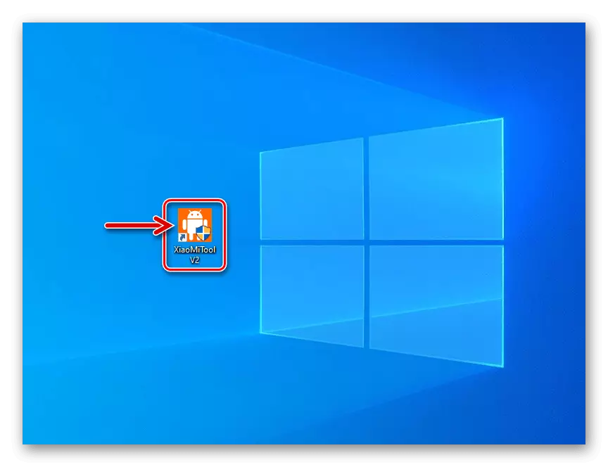 Redmi 6a Xiaomitool v2 av Francesco Tescari Starte programmet ved å åpne en snarvei på Windows-skrivebordet
