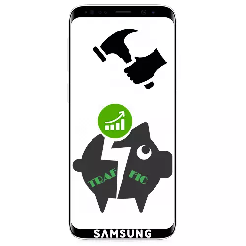 Como desactivar o aforro de tráfico en Samsung