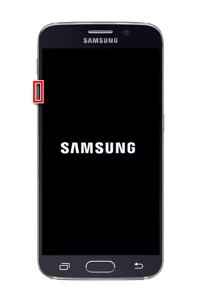 A Samsung eszköz biztonságos módban kezdődik