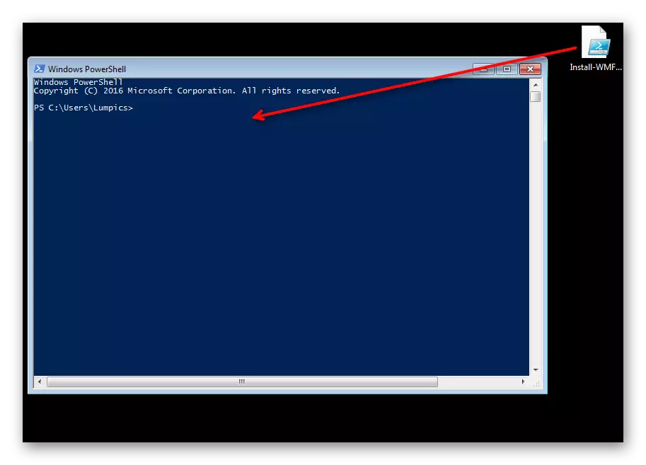 Prijenos skripte za ažuriranje PowerShell u sustavu Windows 7 ext najnovije verzije