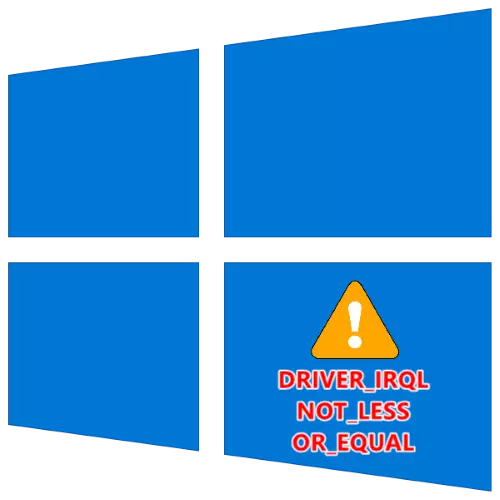 Windows 10-ում «վարորդ IRQL ոչ պակաս կամ հավասար» սխալը