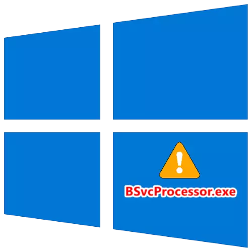 விண்டோஸ் 10 இல் BSVCProcessor திட்டத்தின் வேலை நிறுத்தப்பட்டது