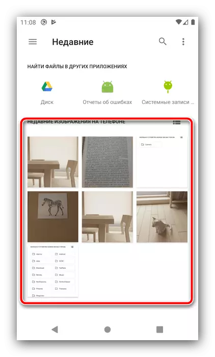 Výber obrázkov pre kompresiu fotografií na Android cez objemový obrazový kompresor