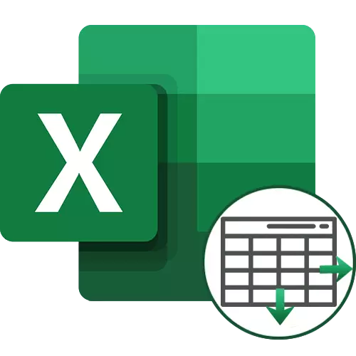 Cara melanjutkan tabel di Excel
