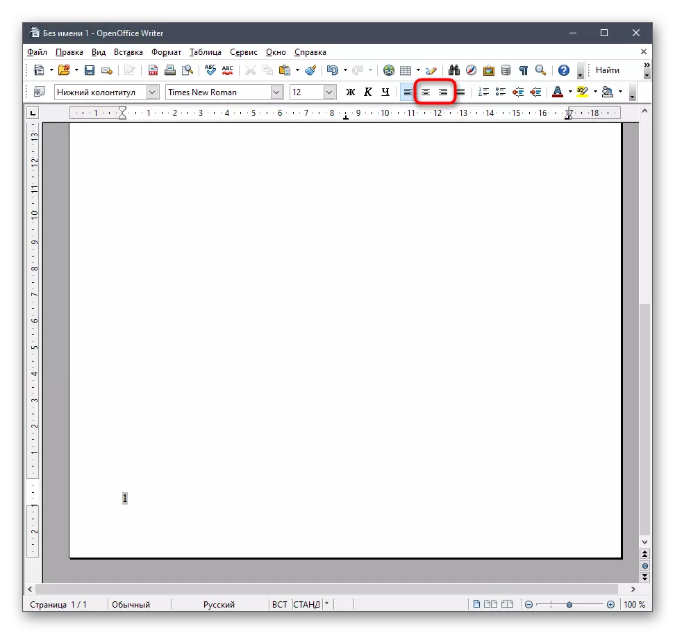 Canviar l'alineació de numeració quan s'edita en OpenOffice