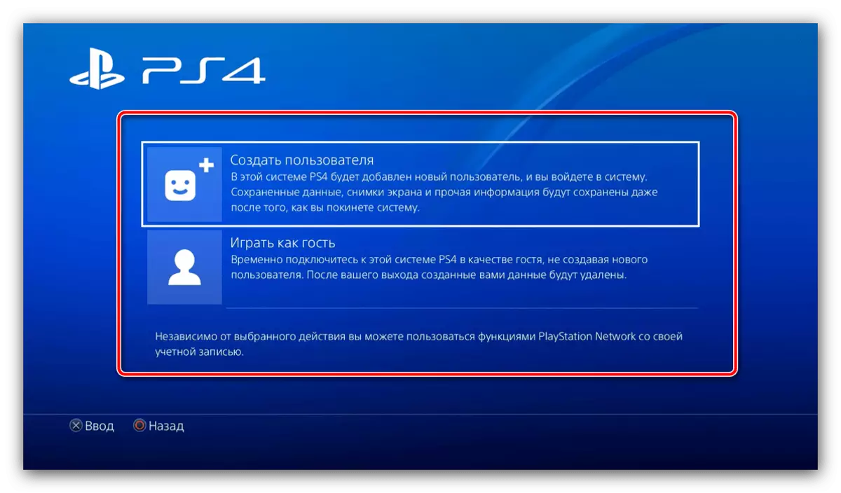 Opcja drugiego rachunkowości użytkownika podłączenia drugiego gamepada do PS4
