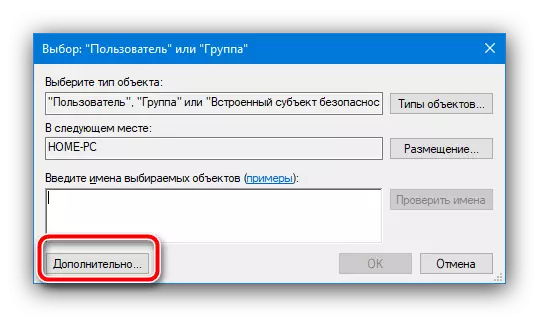 Vyhledejte nového vlastníka v povoleném Pokud TrustedInstInsterer neodstraní složku v systému Windows 10