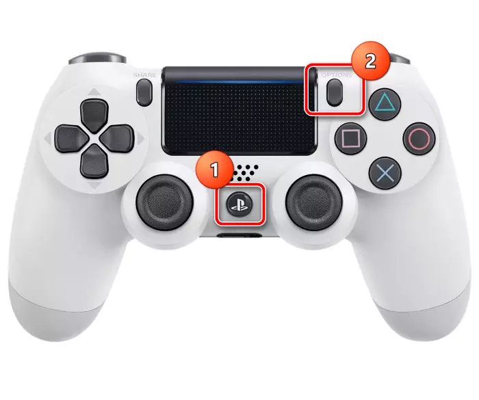 Utilisez une combinaison de boutons pour éteindre le Geympad PS4