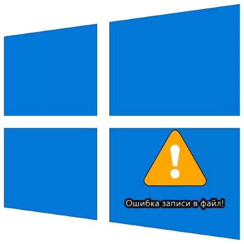 Nevar atvērt failu, lai ierakstītu Windows 10