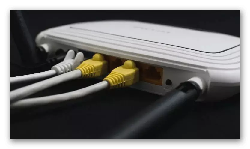 Seleccione un tipo cableado de conexión de módem a un televisor con un enrutador