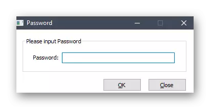 Enter the password to start the game when protecting through the Game Protector program in Windows 10