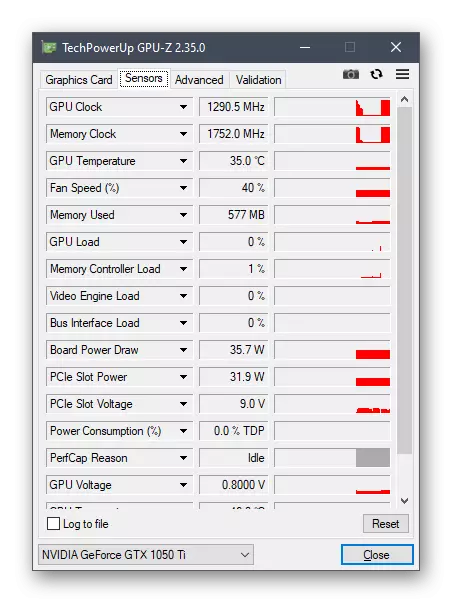 ونڈوز 10 میں GPU-Z پروگرام کا استعمال کرتے ہوئے ویڈیو کارڈ سینسر دیکھیں