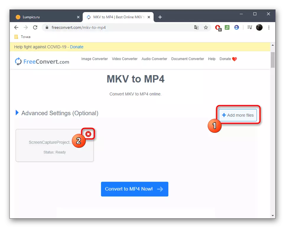 Ubah video dari MKV ke MP4 menggunakan layanan online