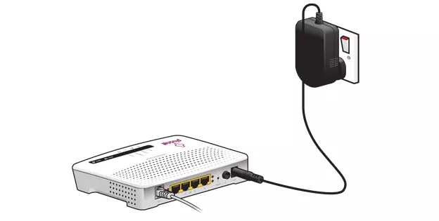 Підключення маршрутизатора до мережі для подальшої настройки через безпровідну точку доступу