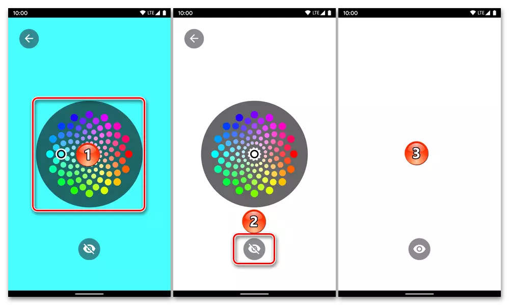 LED fənər proqram Arka dönüş - Universe Android cihaz