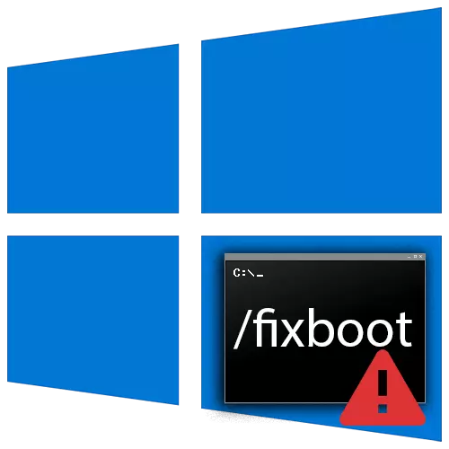 Fixboot denegado el acceso a Windows 10