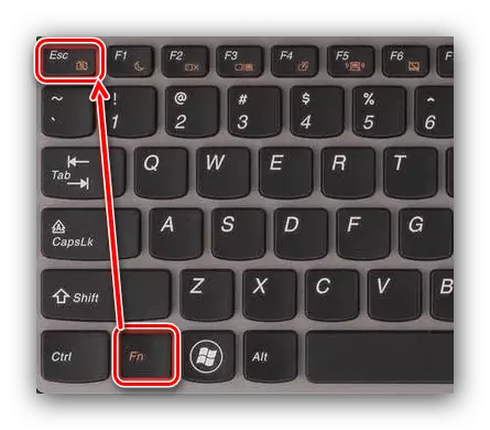 Combinație de taste pentru deconectarea fizică a camerei într-un laptop cu Windows 7