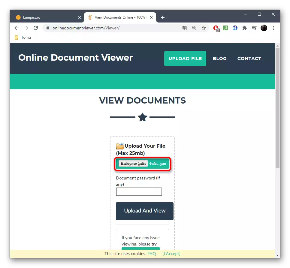Transition vers l'ouverture du document RTF via le service en ligne de la visionneuse de documents en ligne pour une visualisation ultérieure