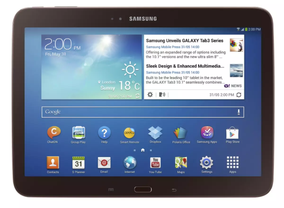 I-Samsung Galaxy Tab 3 GT-P5200 ngemuva kwe-firmware nge-odin