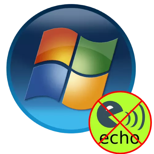 Kaip pašalinti echo mikrofoną "Windows 7"