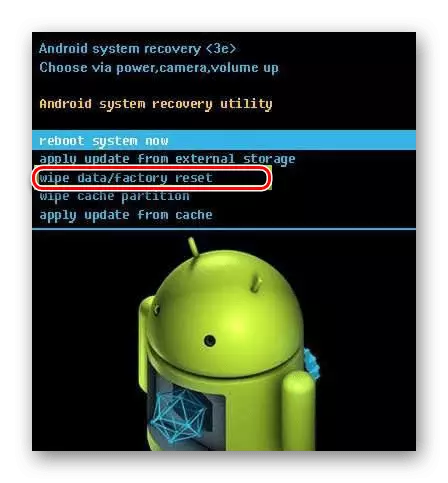 تنظیم مجدد تنظیمات دستگاه Android با استفاده از منوی بازیابی سیستم