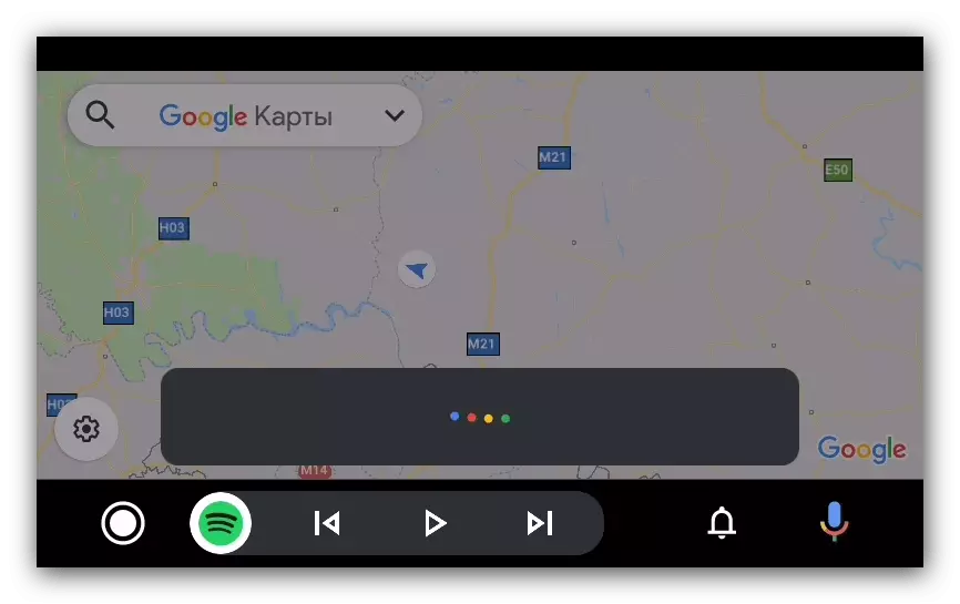 Koristite glasovni unos na glavi za postavljanje rute putem Android Auto
