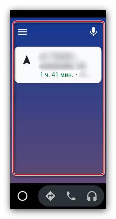 Primjena glavnog zaslona na telefonu za Android Auto