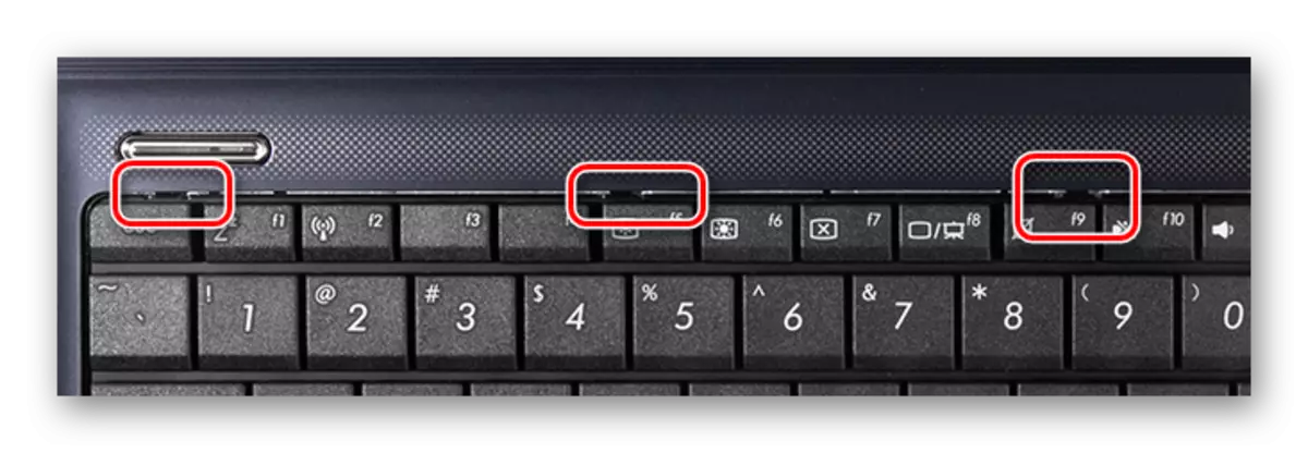 Пример на клавиатурата монтира върху ASUS лаптоп