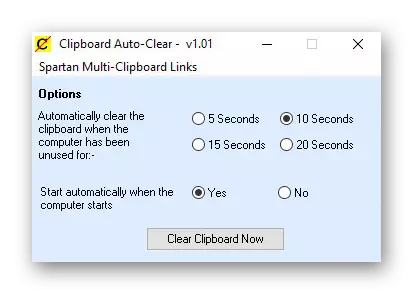 Ilizindua clipboard auto-wazi kwa clipboard kusafisha clipboard katika Windows 10