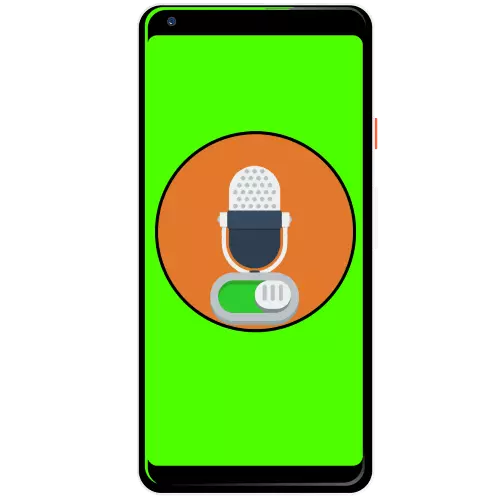 How to turn on the microphone on android