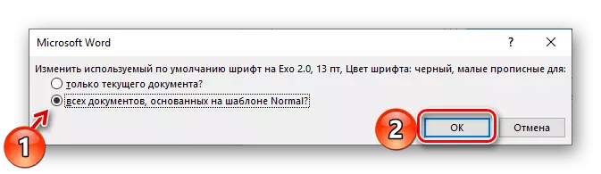 Is-settings default għad-dokumenti kollha fil-Microsoft Word