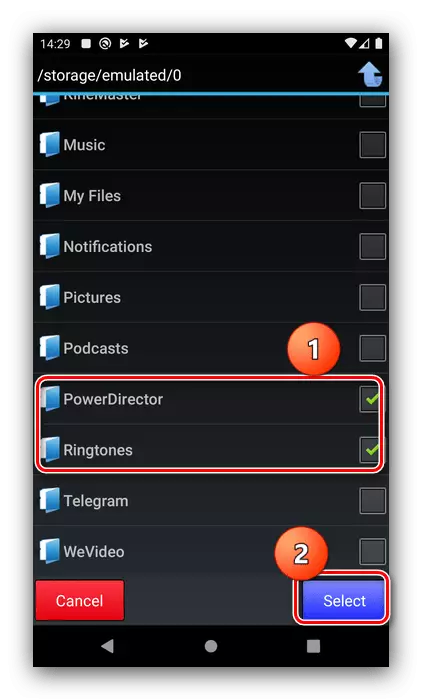 Mark lan Tambah Folder kanggo Singidaken File kanggo Singidaken Folder sing Diselpon ing Android